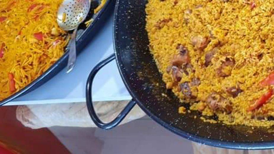 Arroz recién hecho en Te monto el pollo, San Vicente del Raspeig