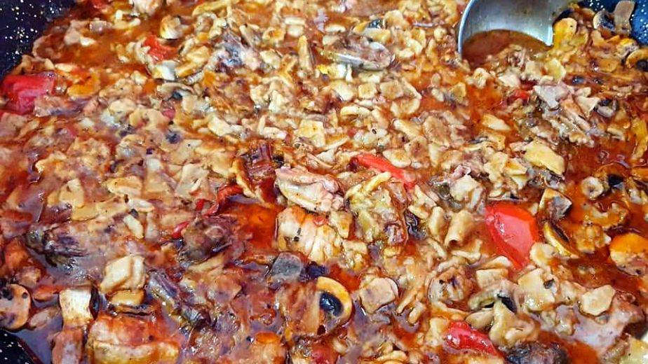 Guiso de carne con verduras, plato de cuchara del día, Te monto el pollo