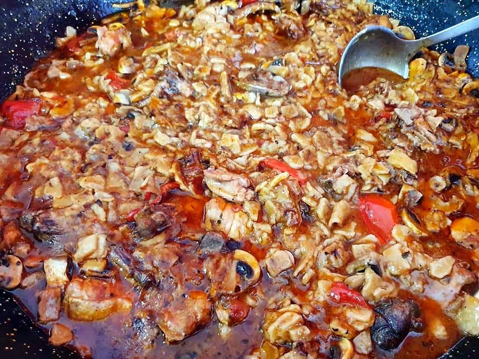 Guiso de carne con verduras, plato de cuchara del día, Te monto el pollo